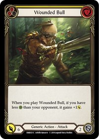Wounded Bull (Yellow) #RNR021