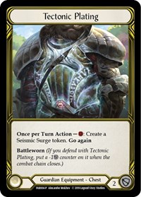 Tectonic Plating (Golden) - FAB004 #FAB004