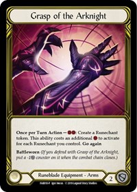 Grasp of the Arknight (Golden) - FAB010 #FAB010