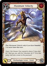 Maximum Velocity #ARC008