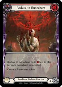 Reduce to Runechant (Red) - LGS015 #LGS015
