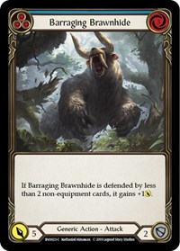 Barraging Brawnhide (Blue) #BVO023