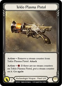 Teklo Plasma Pistol // Viserai, Rune Blood #ARC003 // ARC075
