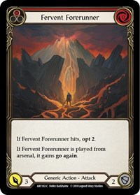 Fervent Forerunner (Red) #ARC182
