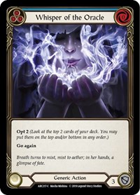 Whisper of the Oracle (Blue) #ARC217