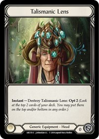 Talismanic Lens #ARC151