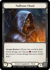 Nullrune Hood #ARC155