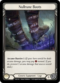 Nullrune Boots #ARC158