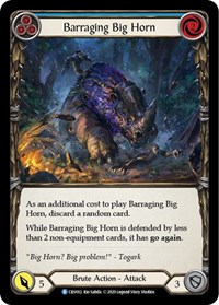 Barraging Big Horn (Blue) #CRU012