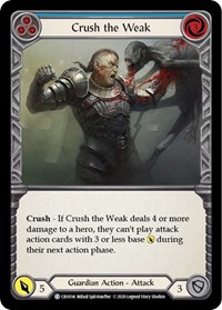 Crush the Weak (Blue) #CRU034