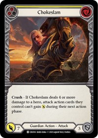 Chokeslam (Yellow) #CRU036