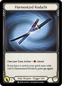 Harmonized Kodachi #CRU048