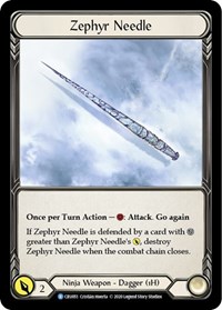 Zephyr Needle #CRU051