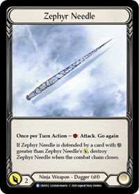 Zephyr Needle (Reverse) #CRU052