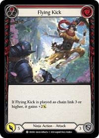 Flying Kick (Red) #CRU063