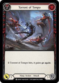 Torrent of Tempo (Red) #CRU069