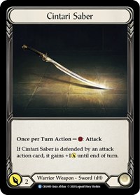 Cintari Saber (Reverse) #CRU080