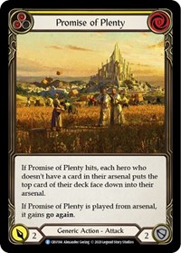 Promise of Plenty (Yellow) #CRU184