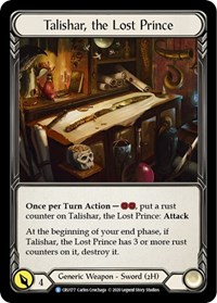 Talishar, the Lost Prince #CRU177