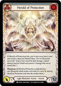 Herald of Protection (Blue) #MON016