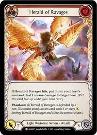 Herald of Ravages (Red) #MON017