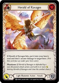 Herald of Ravages (Yellow) #MON018