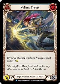 Valiant Thrust (Blue) #MON041