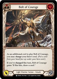 Bolt of Courage (Red) #MON042