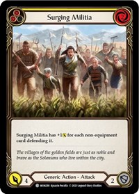 Surging Militia (Yellow) #MON288