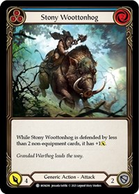 Stony Woottonhog (Blue) #MON286