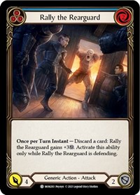 Rally the Rearguard (Blue) #MON283