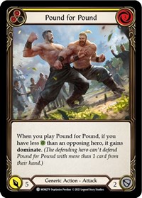 Pound for Pound (Yellow) #MON279