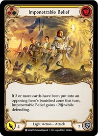 Impenetrable Belief (Yellow) #MON076