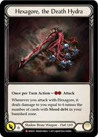 Hexagore, the Death Hydra #MON121