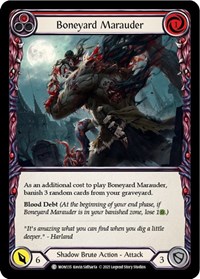 Boneyard Marauder (Red) #MON135