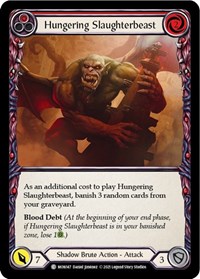 Hungering Slaughterbeast (Red) #MON147