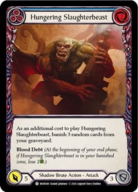 Hungering Slaughterbeast (Blue) #MON149