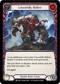 Unworldly Bellow (Red) #MON150
