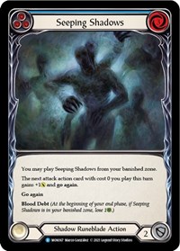 Seeping Shadows (Blue) #MON167