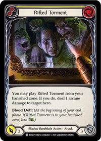 Rifted Torment (Yellow) #MON178