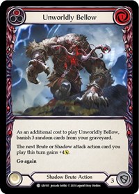 Unworldly Bellow (Red) #LEV015
