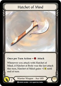 Hatchet of Mind // Spectral Shield #MON106 // MON104