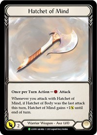 Hatchet of Mind - LGS050 #LGS050