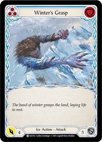 Winter's Grasp (Blue) #ELE162