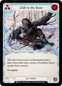 Chill to the Bone (Blue) #ELE165