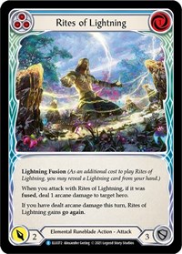 Rites of Lightning (Blue) #ELE072