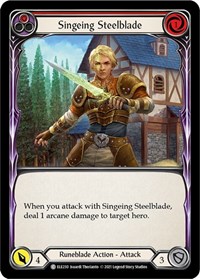 Singeing Steelblade (Red) #ELE230