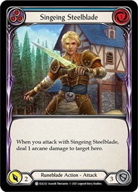 Singeing Steelblade (Blue) #ELE232