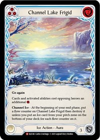 Channel Lake Frigid (Alternate Art) #ELE146