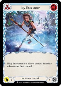 Icy Encounter (Blue) #ELE159